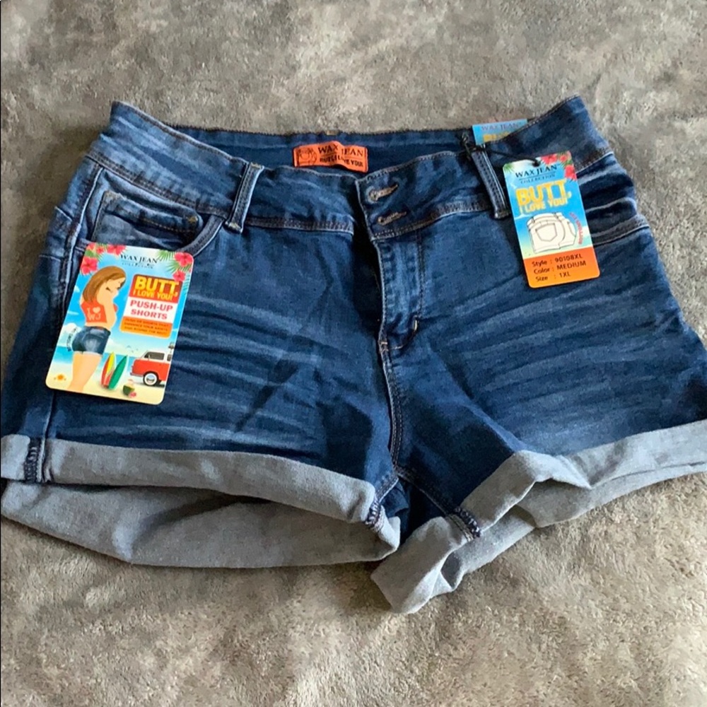 NWT Wax Jean Jean shorts